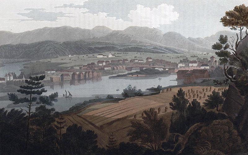 John William Edy Town of Skeen oil painting image